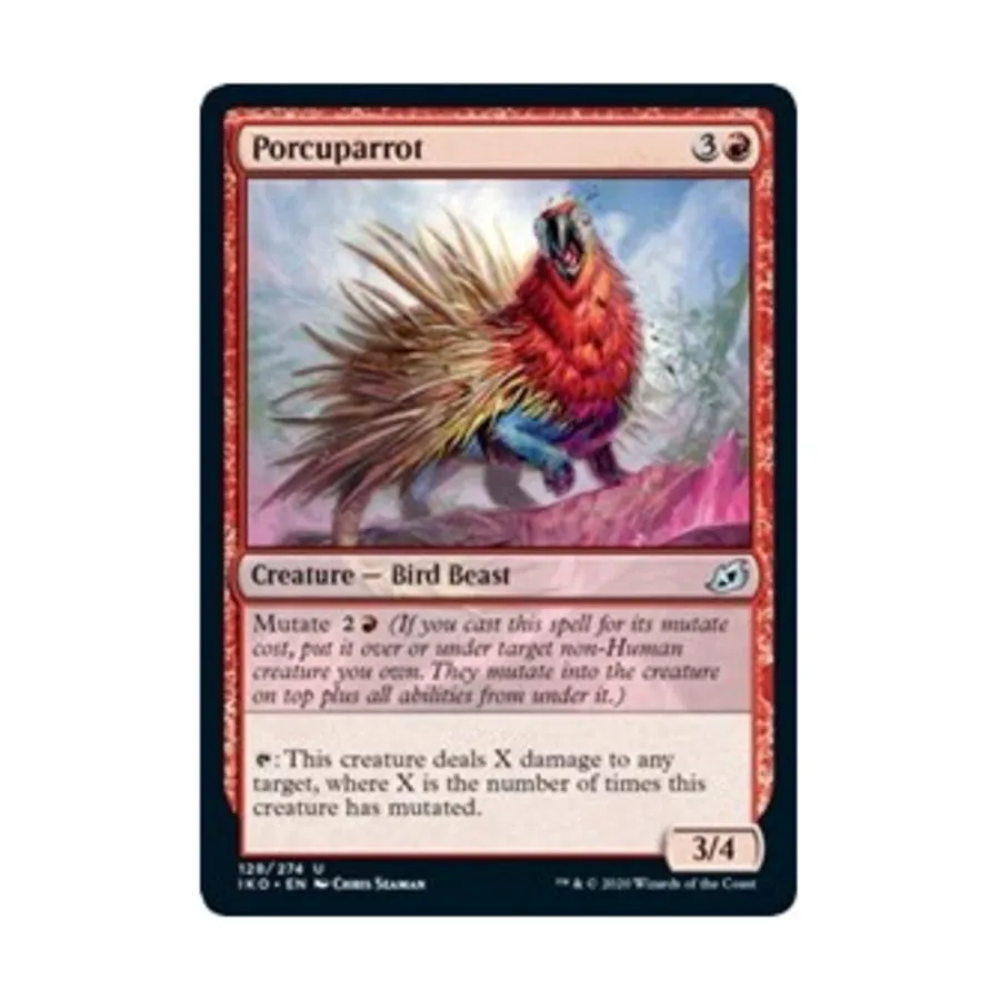 

CCG Дикпопугай (U), MTG - Ikoria - Lair of Behemoths