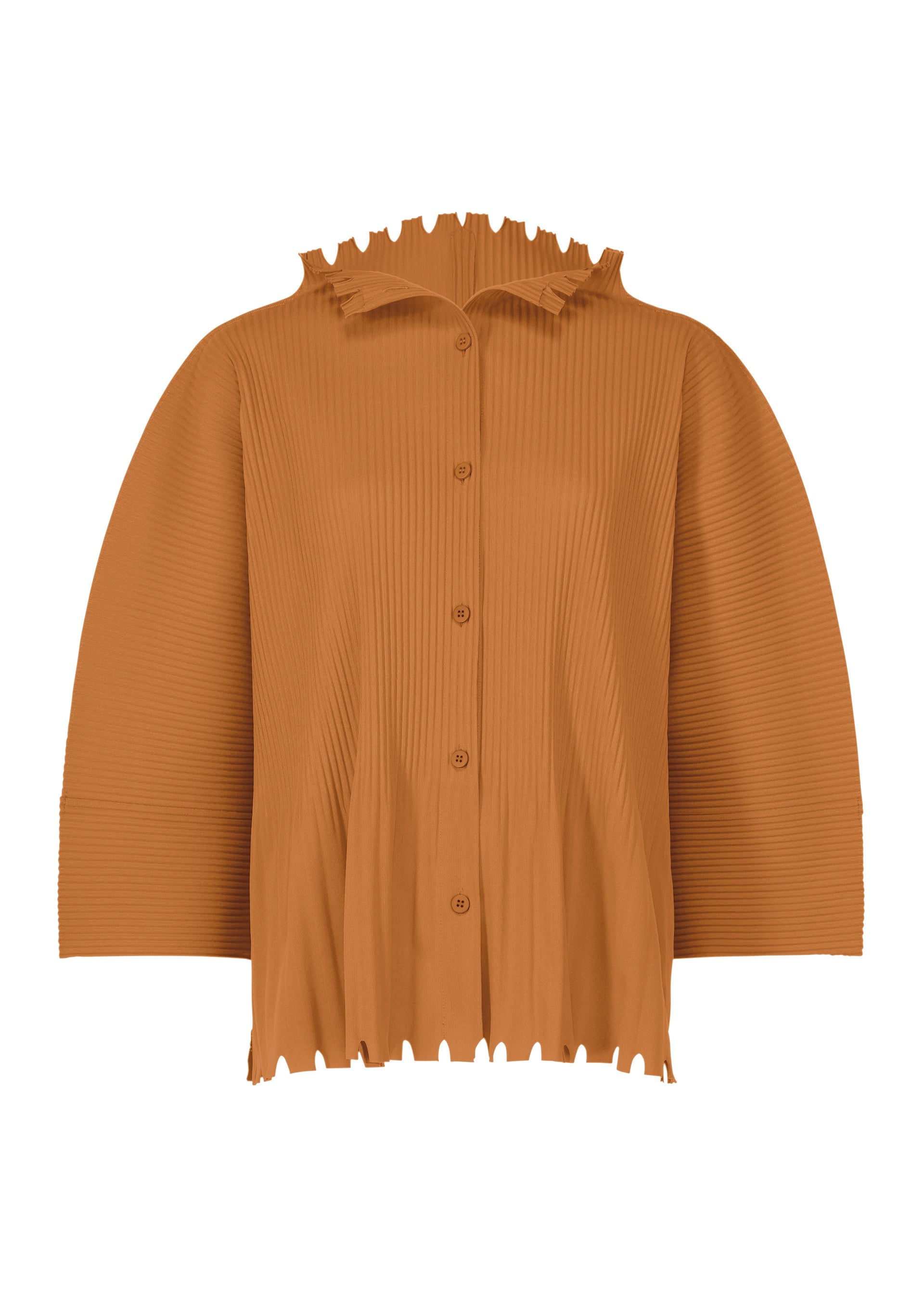 

Кардиган mellow fringe pleats Me Issey Miyake, коричневый