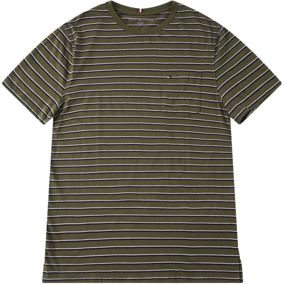 

Футболка SS25 мужская Tommy Hilfiger, зеленый