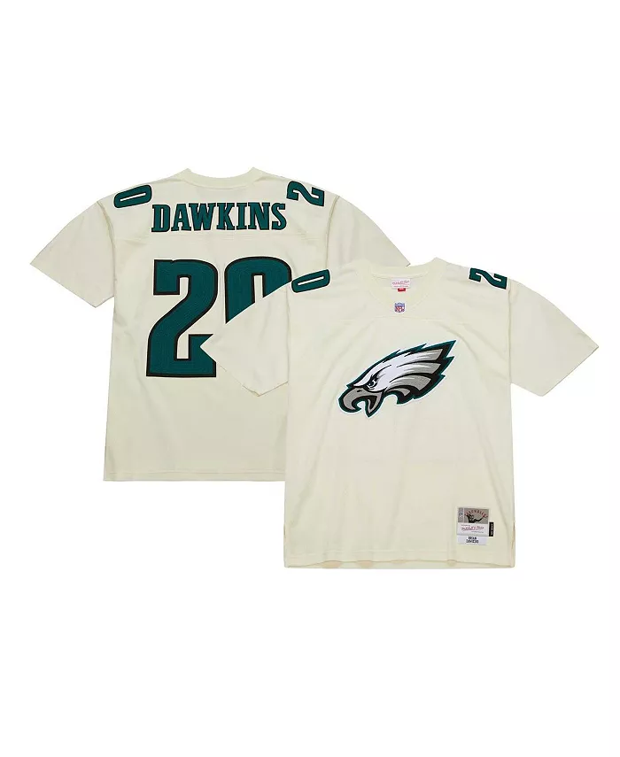 

Мужская футболка Brian Dawkins Philadelphia Eagles в стиле Chainstitch Legacy Mitchell & Ness