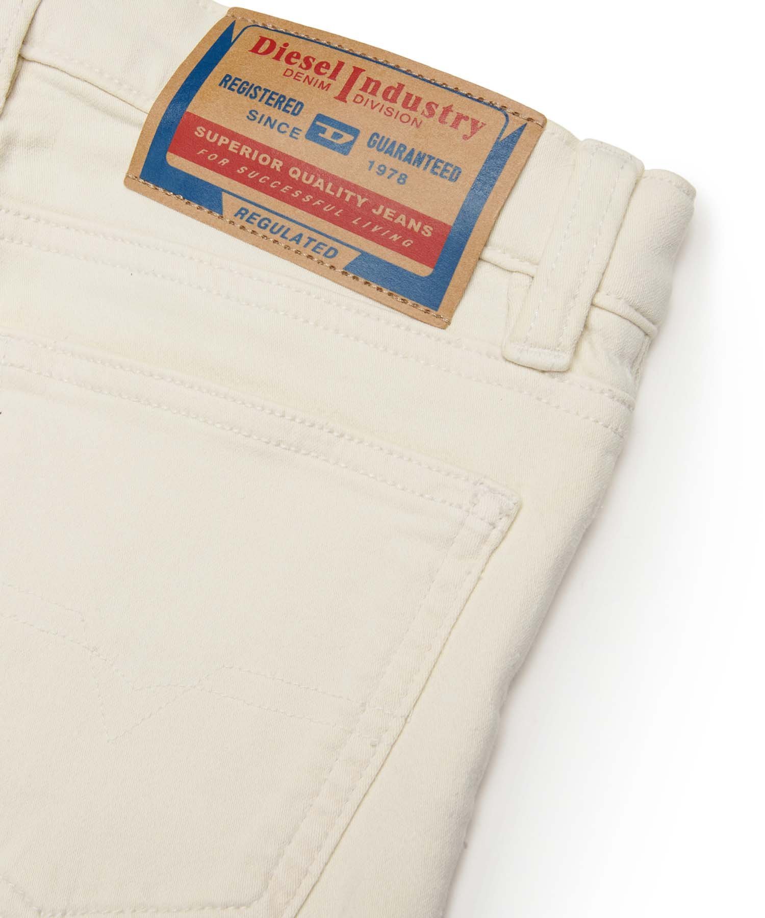 Детские и подростковые джинсовые брюки DIESEL, White — фото 4