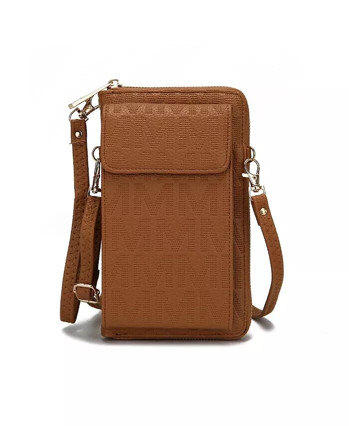 

Кошелек для телефона Caddy через плечо от Mia K Mkf Collection, бежевый