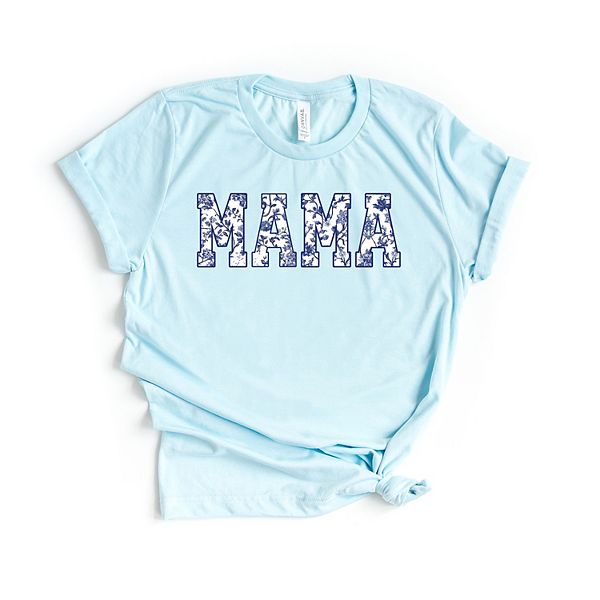 

Футболка с коротким рукавом Mama blue willow Simply Sage Market, Ice Blue