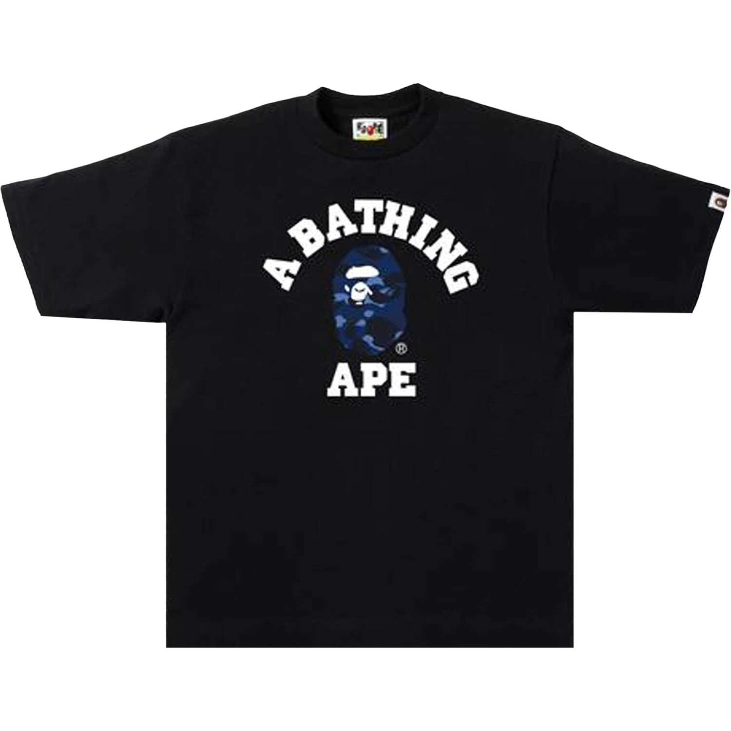 

Футболка BAPE Color Camo, Черный/Темно-синий