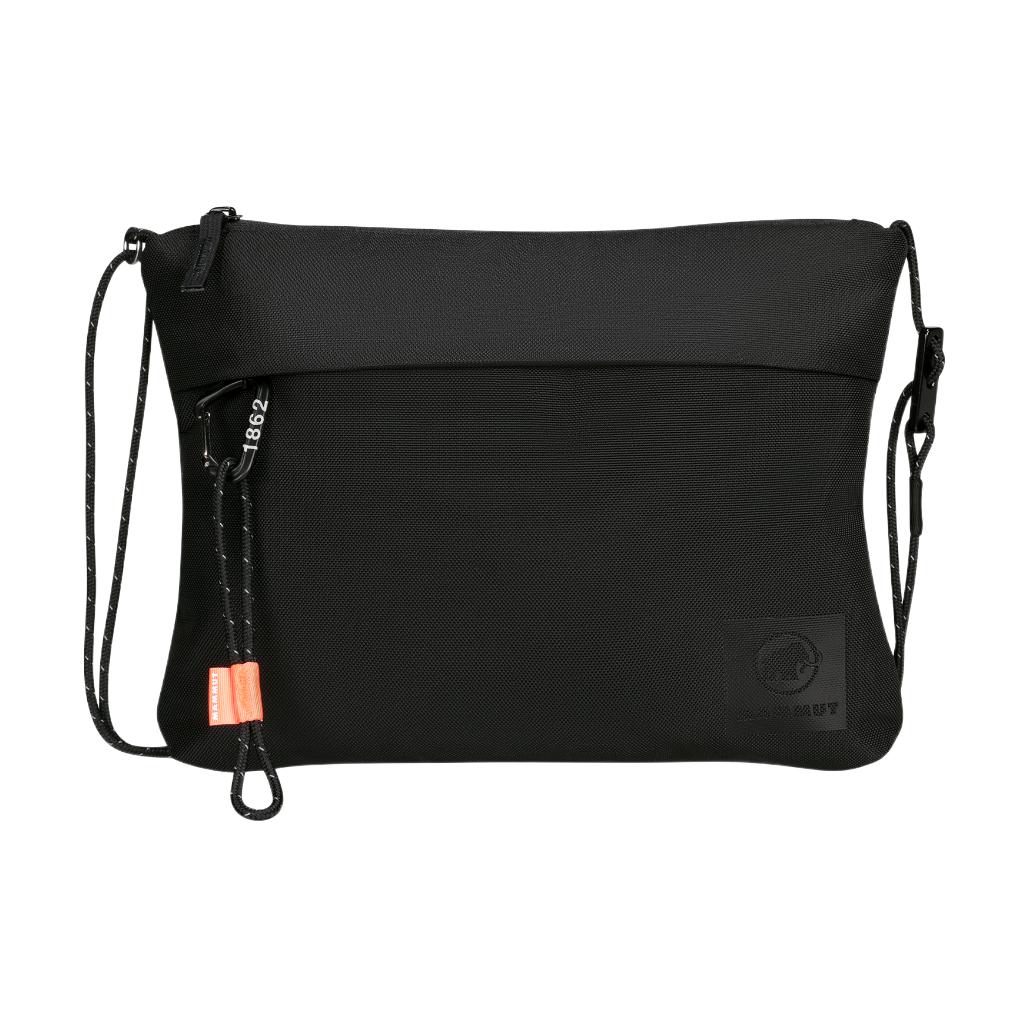 

MAMMUT Кроссбод сумка из ткани черный/хаки унисекс, Black