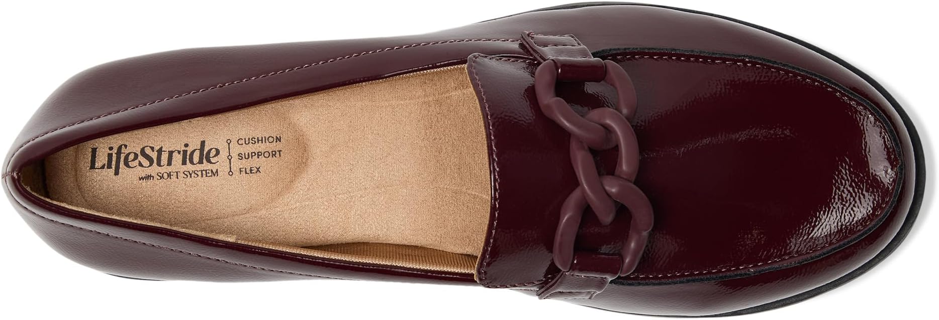 Лоферы LifeStride London 2 Loafers, цвет California Wine — фото 2