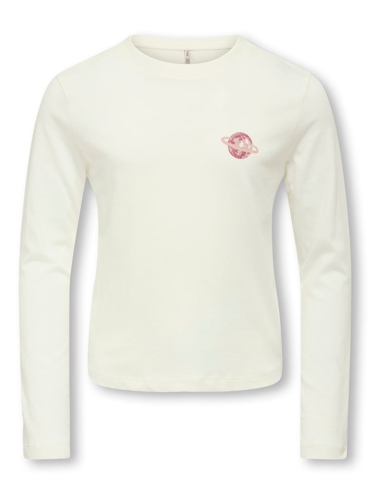 

KIDS ONLY Футболка с длинными рукавами KOGLUX L/S PRINT TOP в цвете «танцовщица облаков»