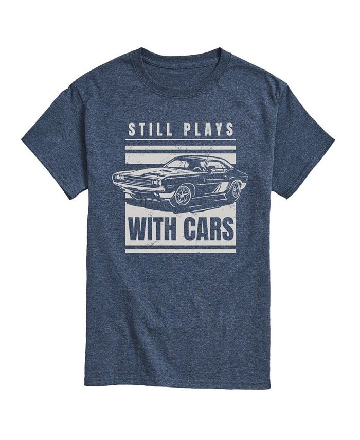 

Мужская футболка с коротким рукавом Still Play With Cars AIRWAVES, синий