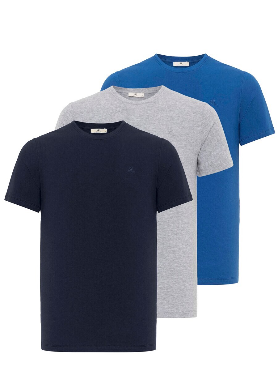 

Футболка Daniel Hills, цвет Navy/Azure/Light grey