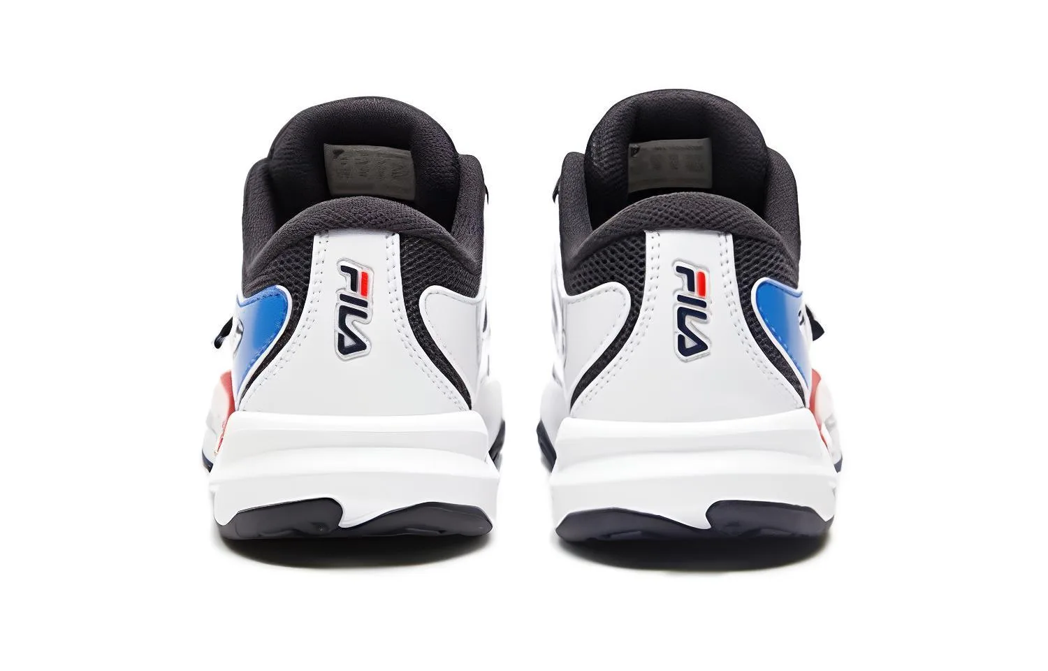 FILA KIDS Кроссовки Wing Low top для детей 3-7 лет бело-черные — фото 4