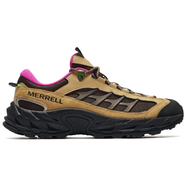 Туристические ботинки ME Wilderness для горного туризма и походов Unisex Low top Caramel Brown MERRELL, светло-коричневый коричневый — фото 3