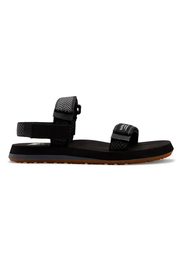 Сандалии в виде клетки для обезьян Quiksilver, Black/Grey/Black — фото 2