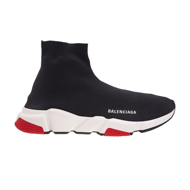 

Кроссовки Balenciaga Speed Trainer 'Steel Grey Red', серый