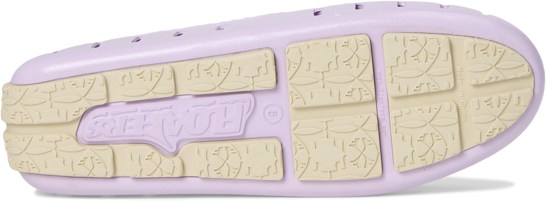 Лоферы Floafers Posh Driver Patent, цвет Dusty Pink/Putty Patent — фото 3