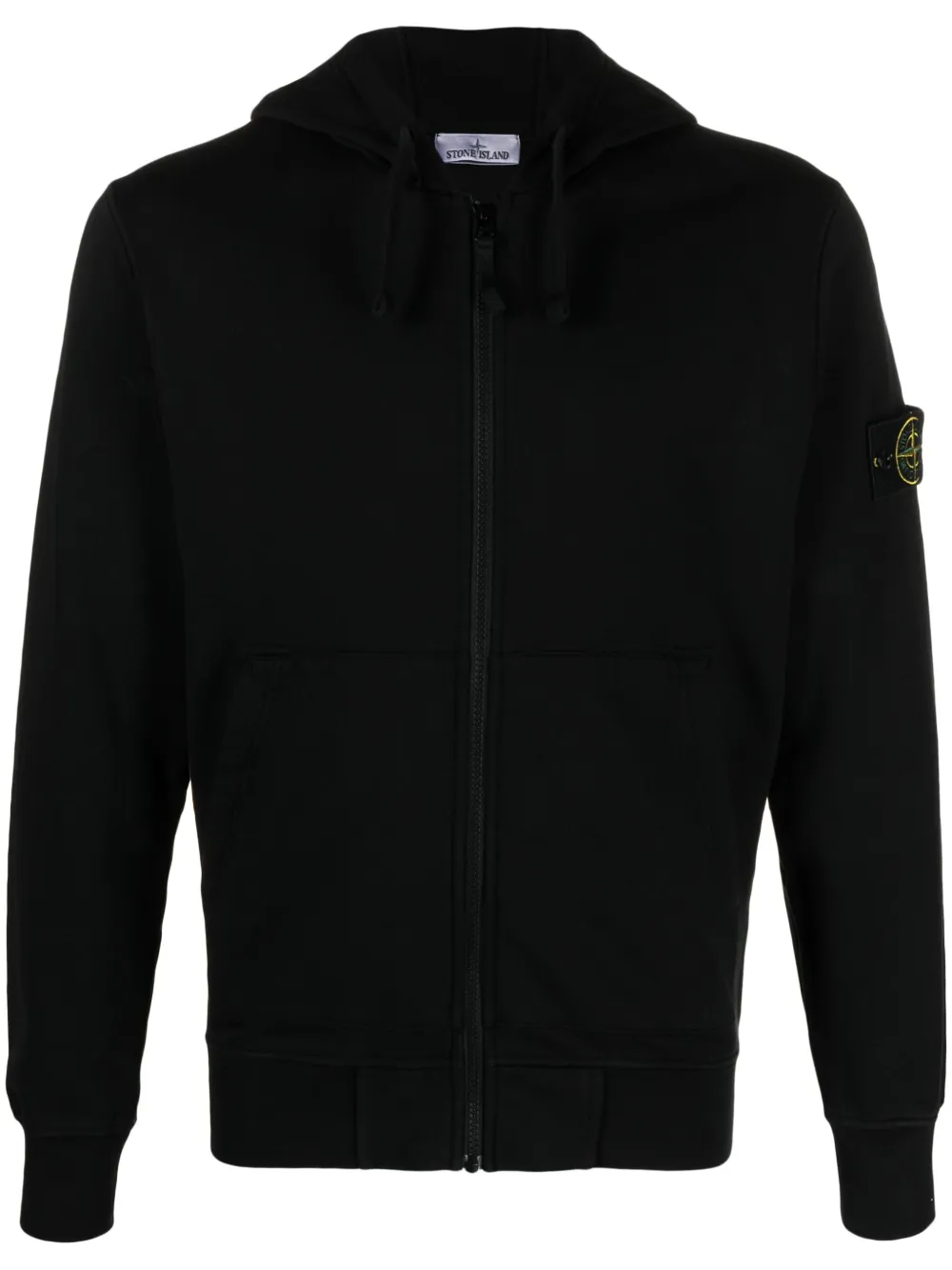 

Худи с нашивкой Compass Stone Island, черный