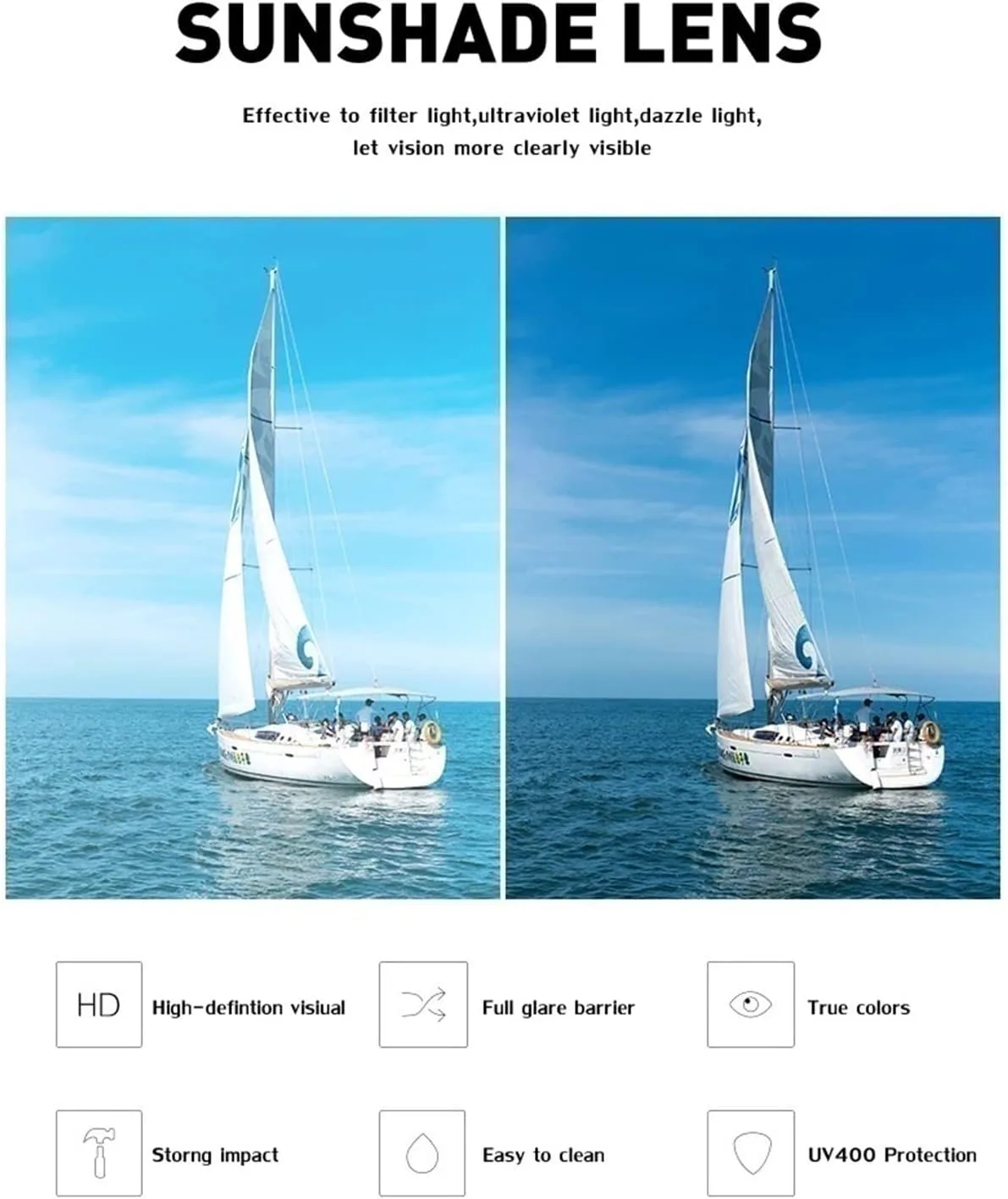 

Женские солнцезащитные очки в ретро-стиле с квадратной крупной оправой, модель 2026, для отдыха на природе и защиты от солнца (цвет: G, размер: средний) MTZJH, H