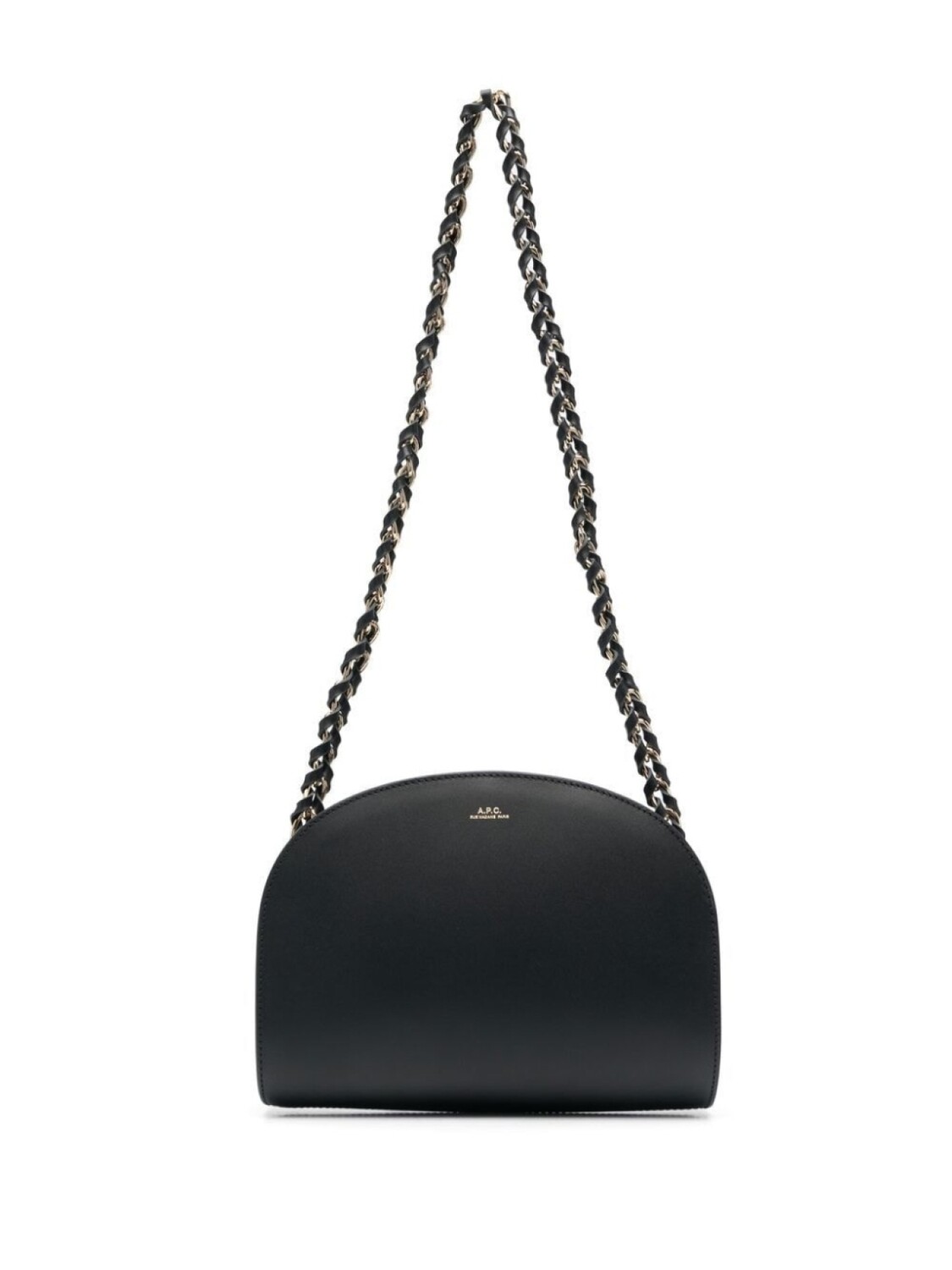 

A.P.C. сумка на плечо Demi Lune, черный