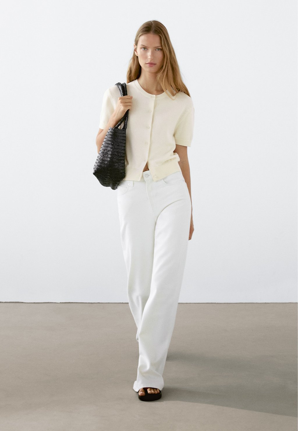 

Кардиган Massimo Dutti, цвет Mottled Beige
