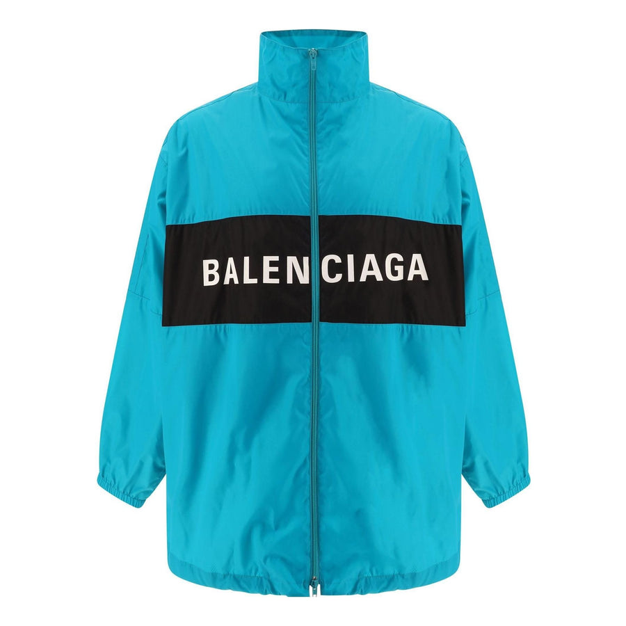 

Куртка Balenciaga Logo Zip-Up Jacket 'Teal'
