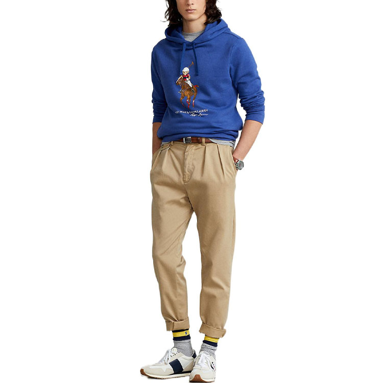 Polo Ralph Lauren Свитшот мужской синий — фото 4