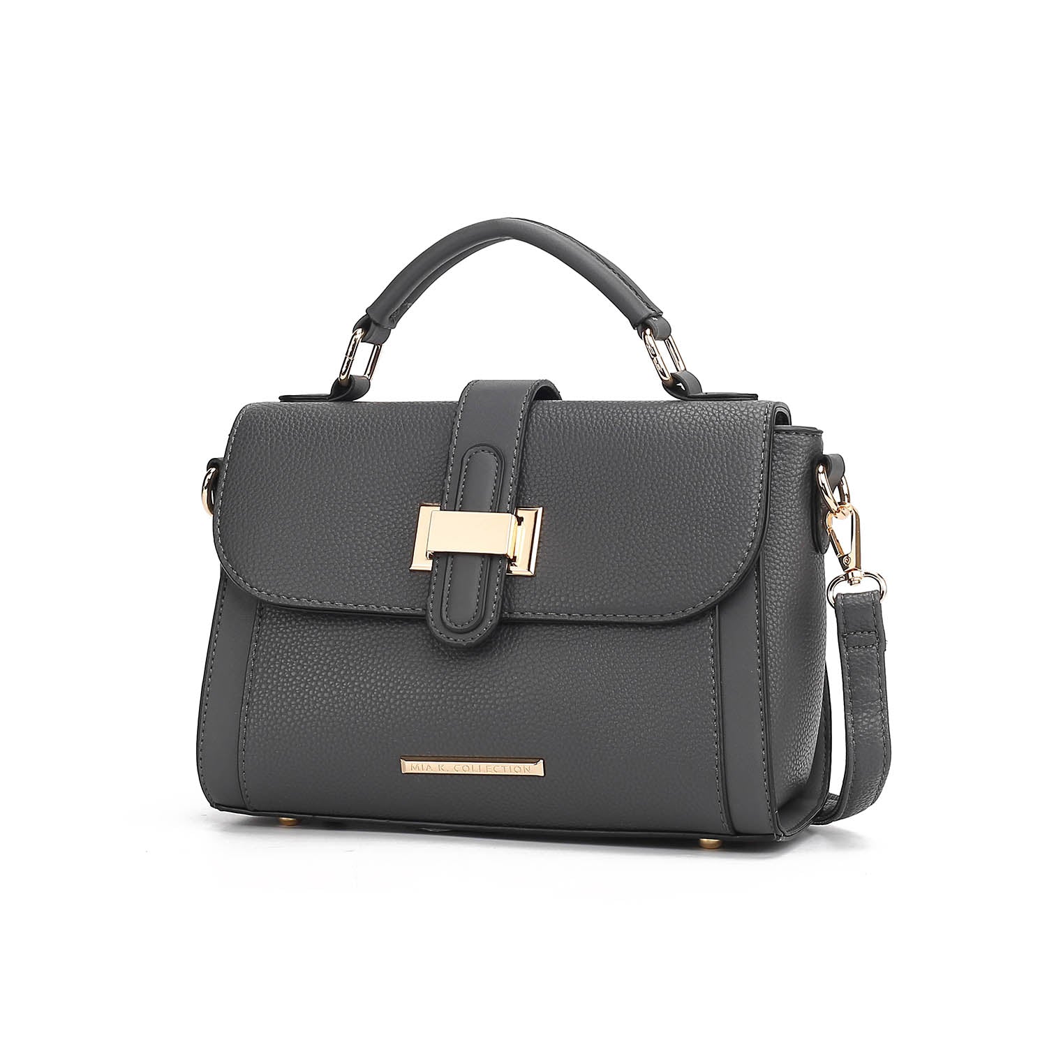 

Женская плечевая сумка Willa с цветными блоками из искусственной кожи от Mia K MKF, Sd Charcoal