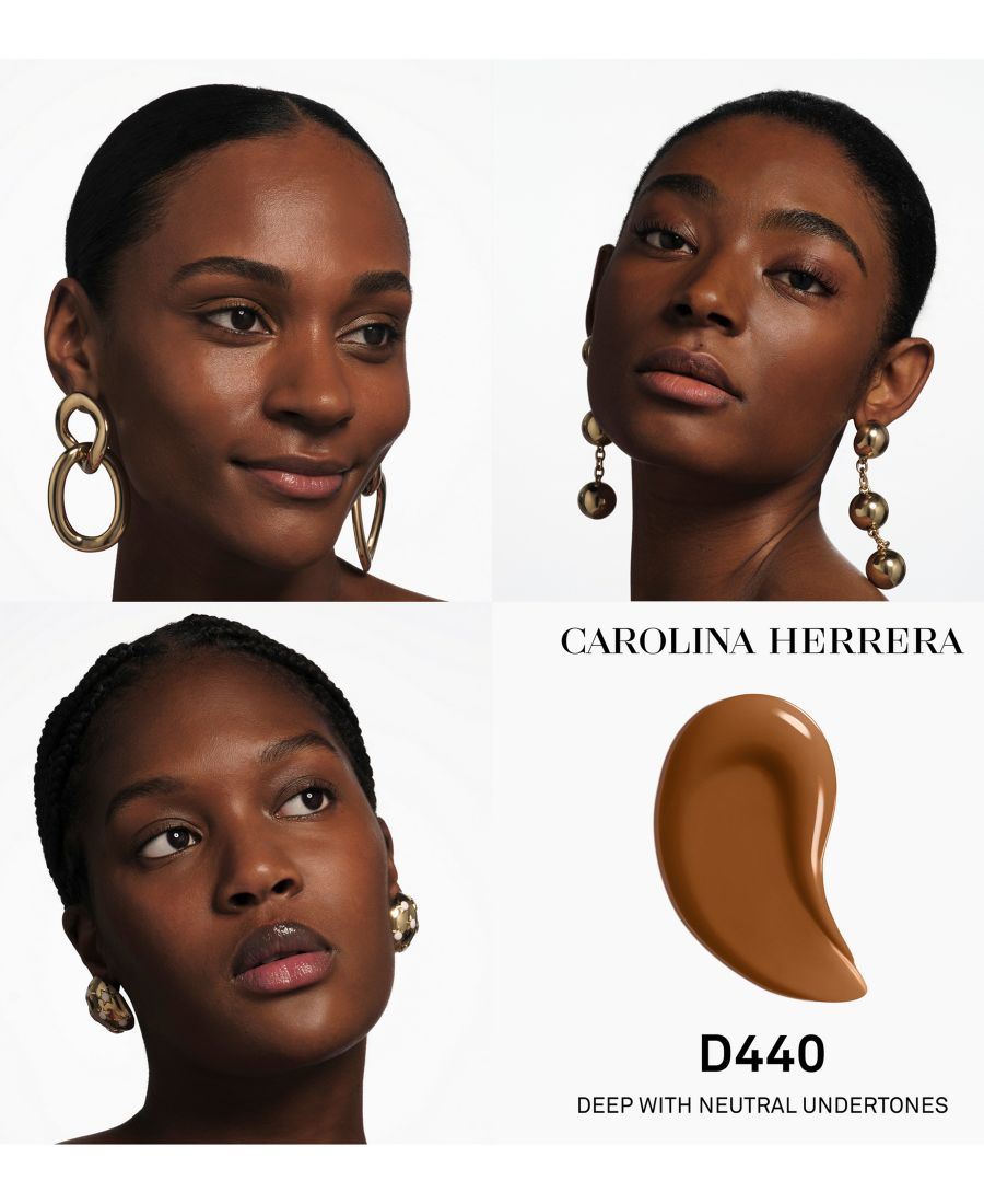 Тональная сыворотка Nude Couture Triple Moisture Carolina Herrera, цвет d440 — фото 2