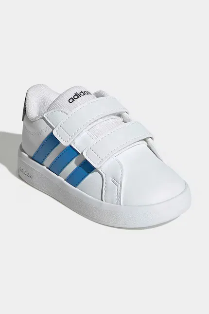 Кроссовки детские Grand Court 3.0 Adidas, белый — фото 2