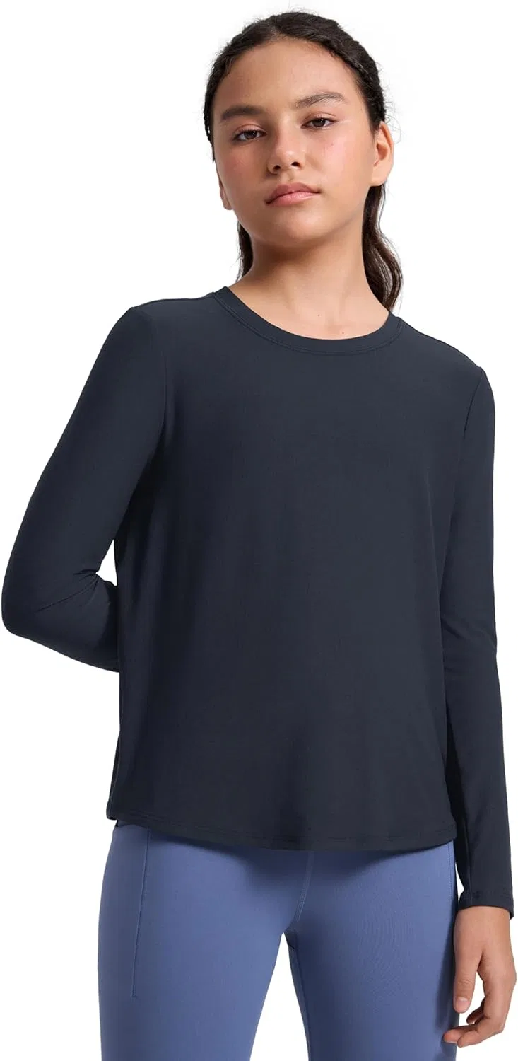 Футболка с длинным рукавом CRZ YOGA Cloudweight, True Navy