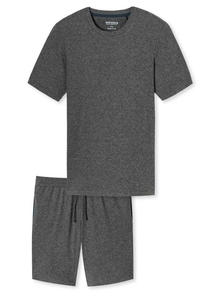 

Пижама Schiesser Modern Nightwear, темно-серый