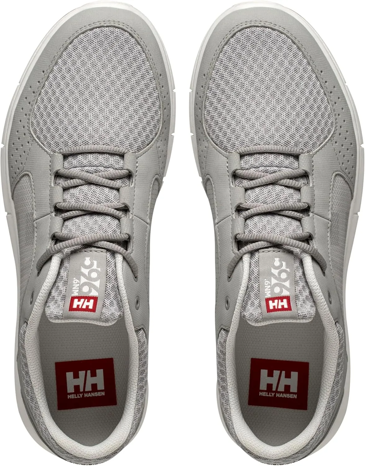 Мужские гидросиликатные кроссовки Helly Hansen Ahiga V4, светло-серый — фото 4