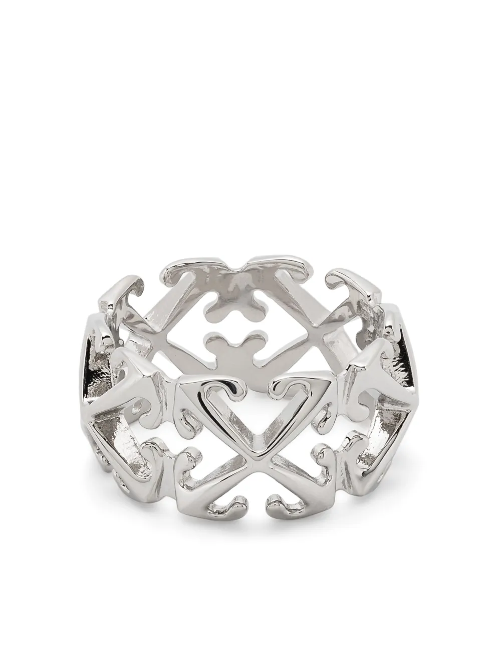 

Кольцо Multi-Arrow OFF-WHITE, серебяный
