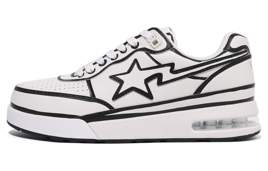 

Кроссовки BAPE A BATHING APE Road Sta Joshua Vides, белый/черный