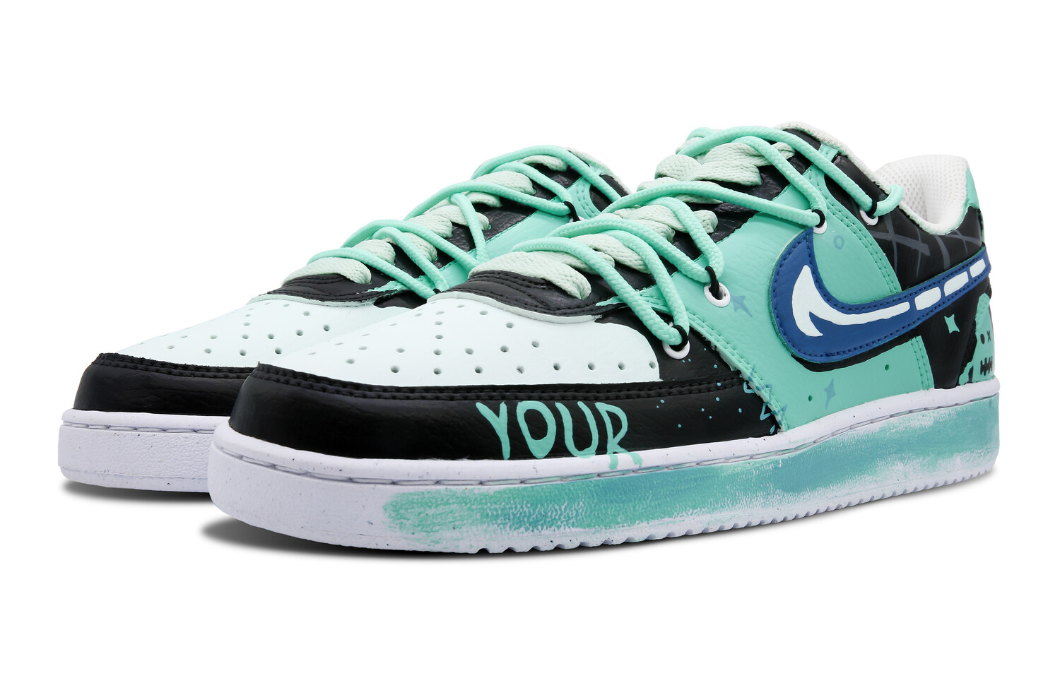

Мужские кроссовки для скейтбординга Nike Court Vision 1, Green