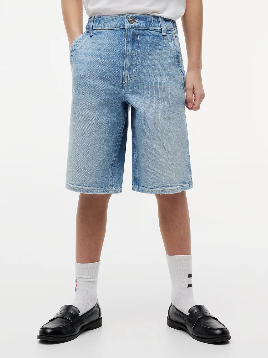 Брюки свободного кроя Tommy Hilfiger, Blue Denim — фото 2