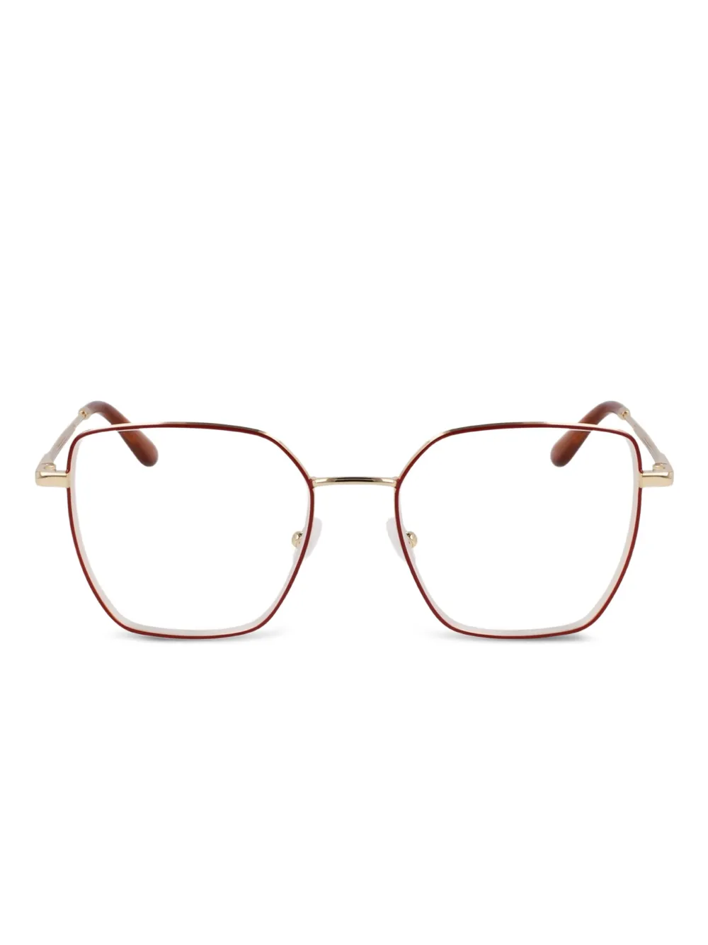 

Очки в круглой оправе Calvin Klein, красный