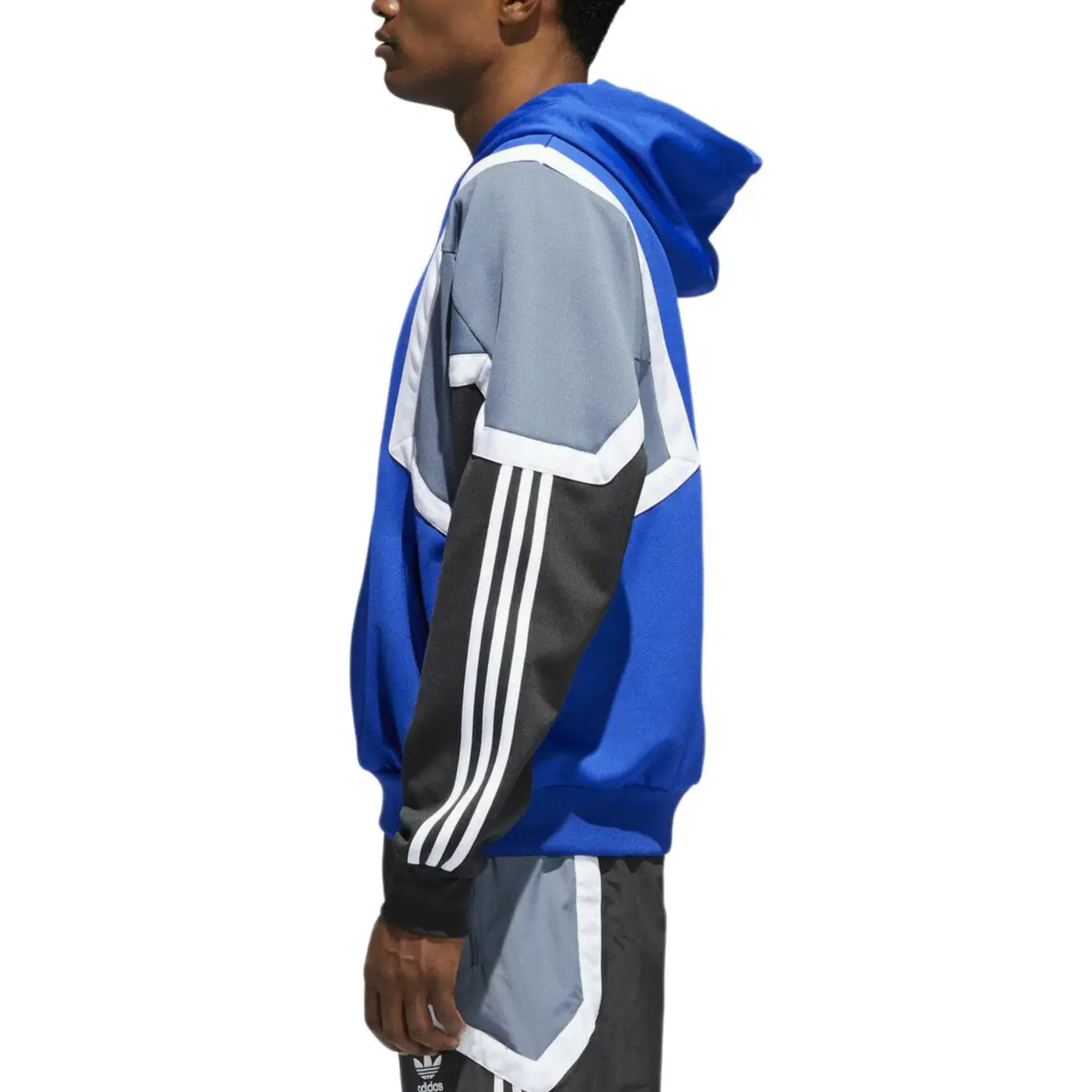 Толстовка мужская синяя Adidas Originals, синий — фото 2