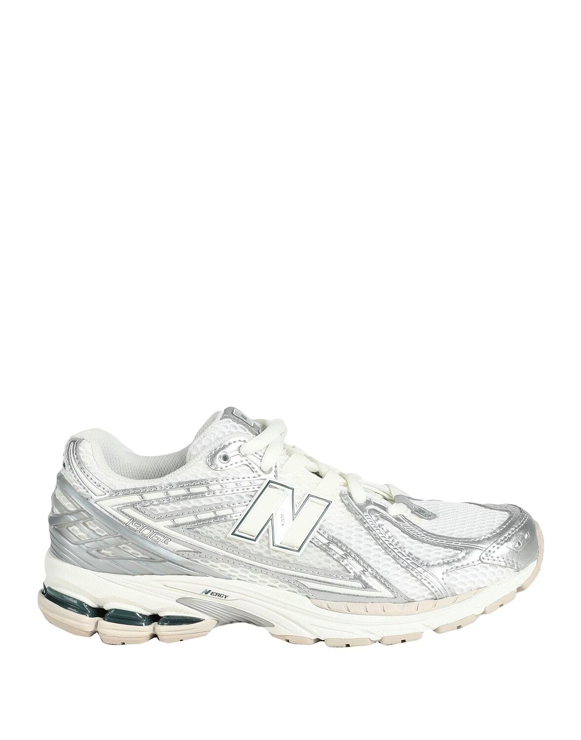 

Кеды New Balance, серебро