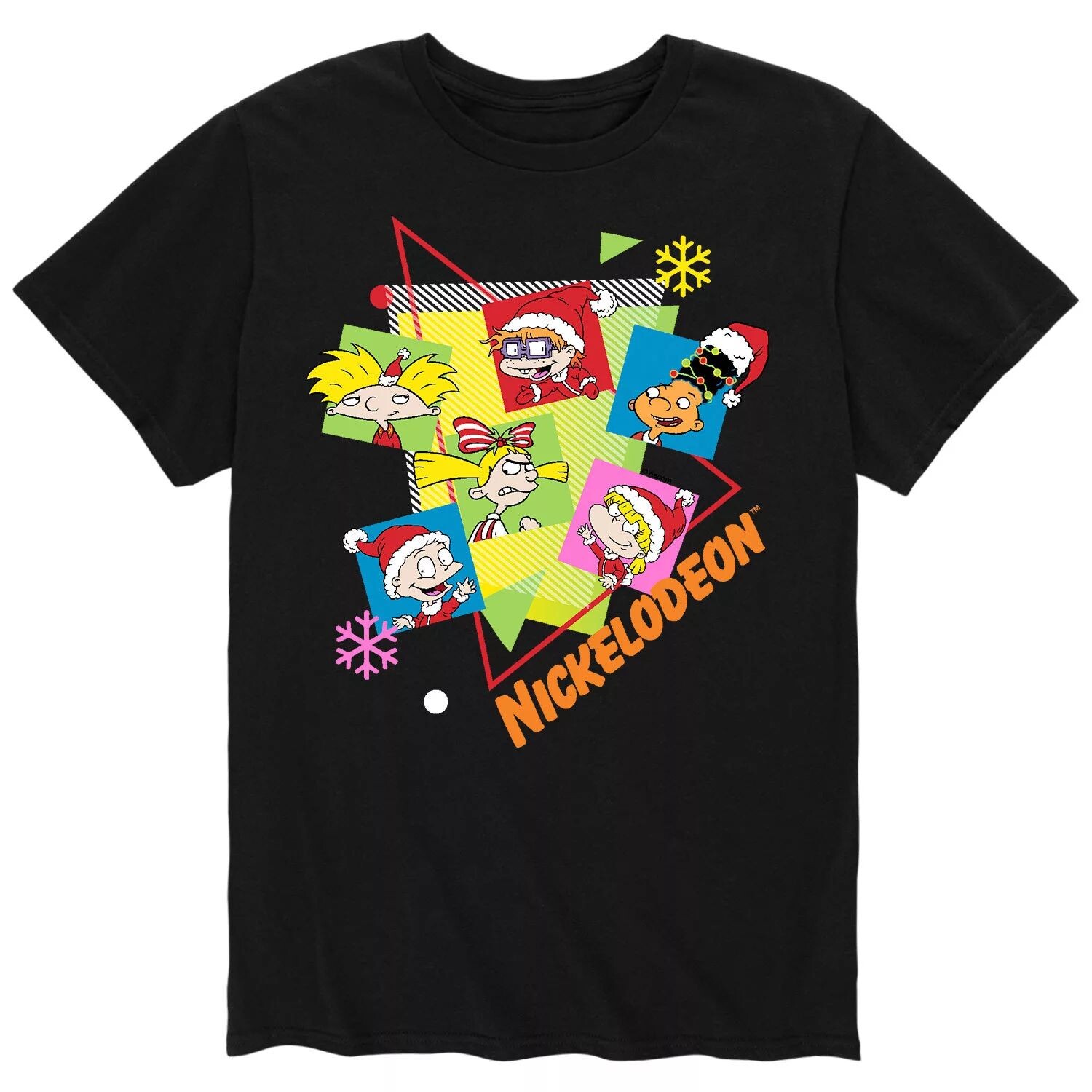 

Мужская праздничная футболка Nick All Stars Nick 90-х годов Licensed Character