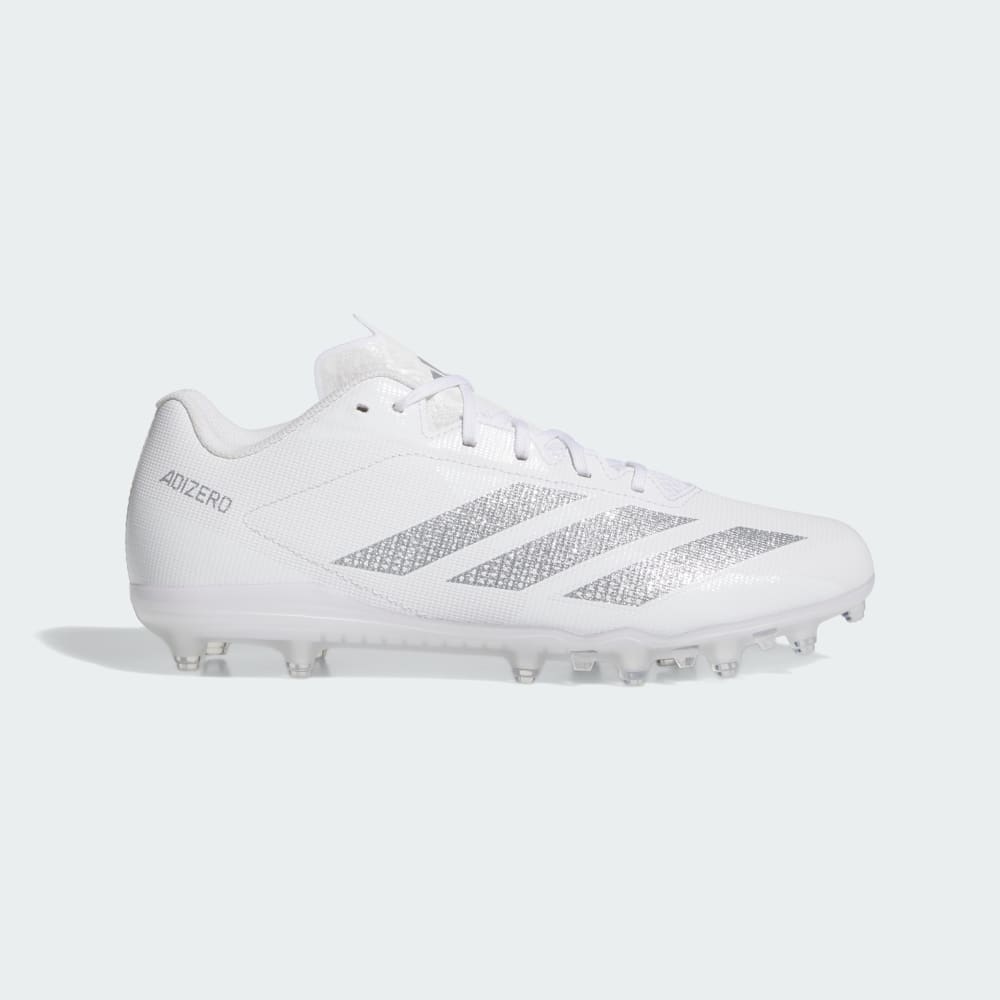 

Бутсы Adidas Adizero Electric.2 II Football Cleats, цвет Cloud White/Silver Metallic/Cloud White