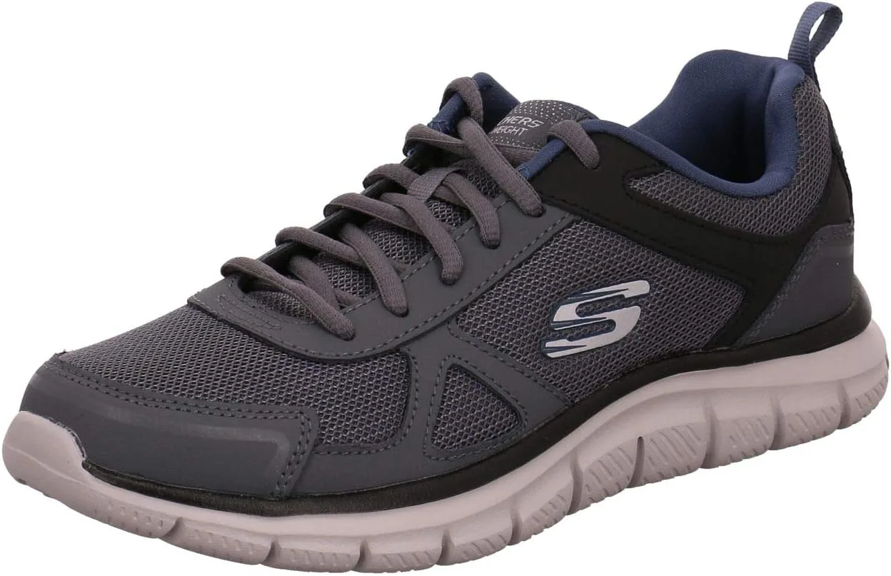 Мужские кроссовки Skechers Track-Scloric 52631-bbk, синий/серый