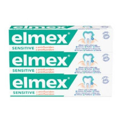 

Профессиональная зубная паста Sensitive, 3 шт., Elmex