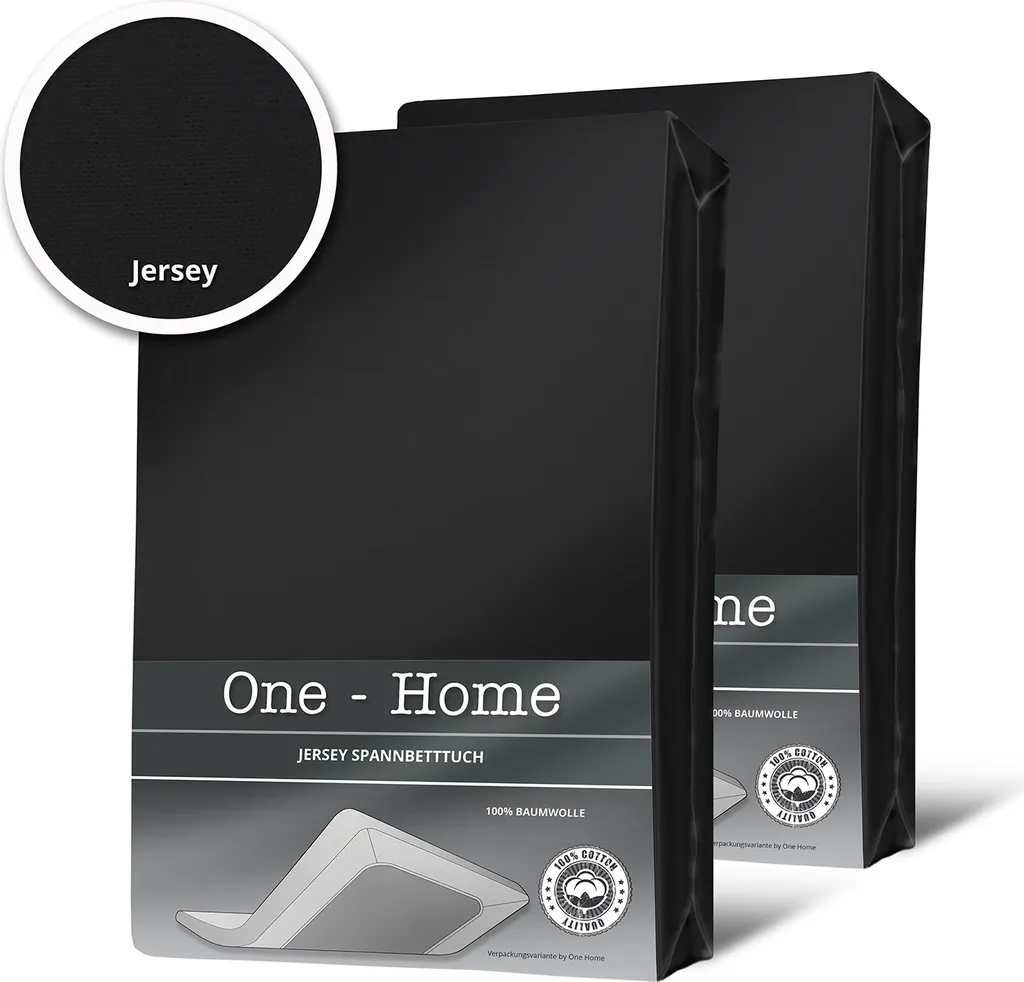 

Простыня One-Home, черный