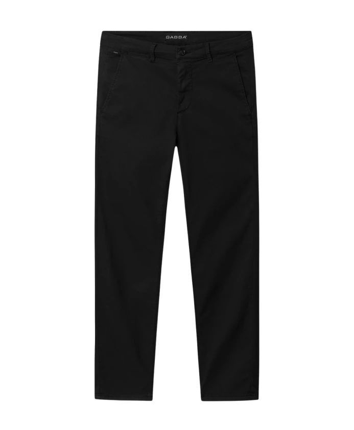 

Узкие брюки-чиносы - черные Gabba, черный