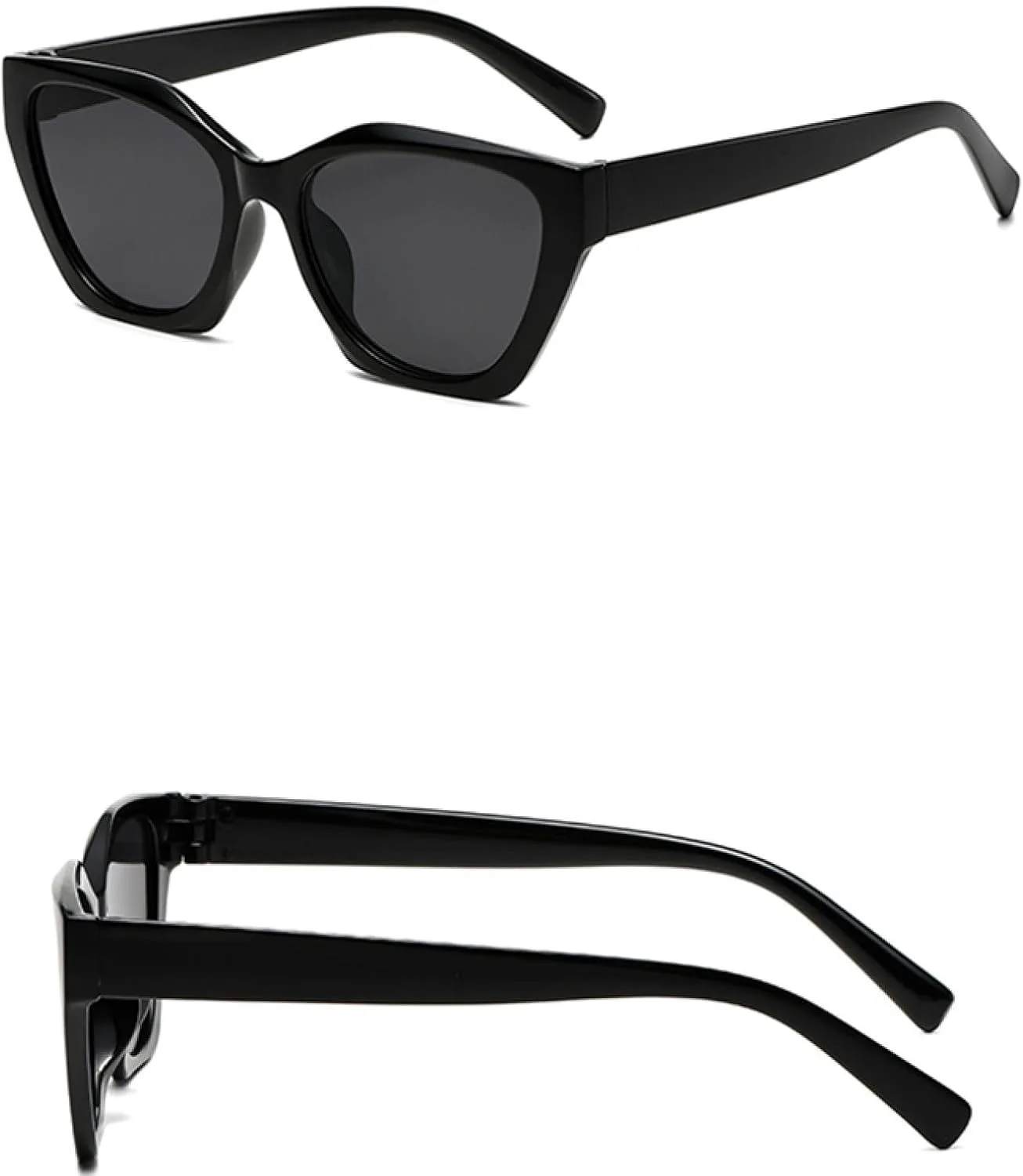 

Классические ретро-солнцезащитные очки «кошачий глаз» для мужчин и женщин, винтажные спортивные солнцезащитные очки с защитой от УФ-излучения UV400 TKKTLLT, Pink