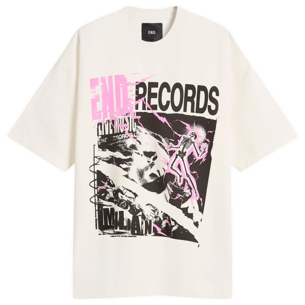 

Футболка Records End., экрю