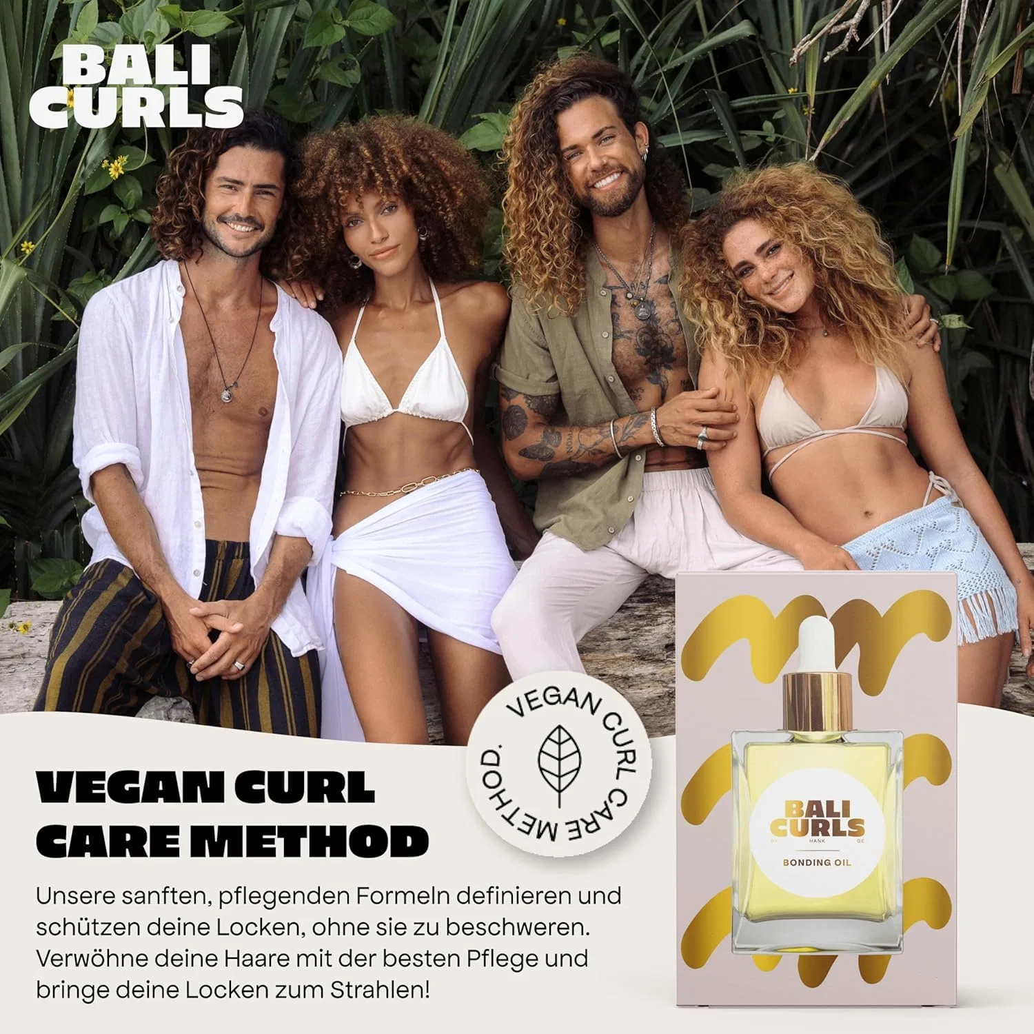 Набор для укладки кудрявых волос «Styling Heroes Bundle» 4 предмета от Bali Curls Bali Curls By Hank Ge — фото 2