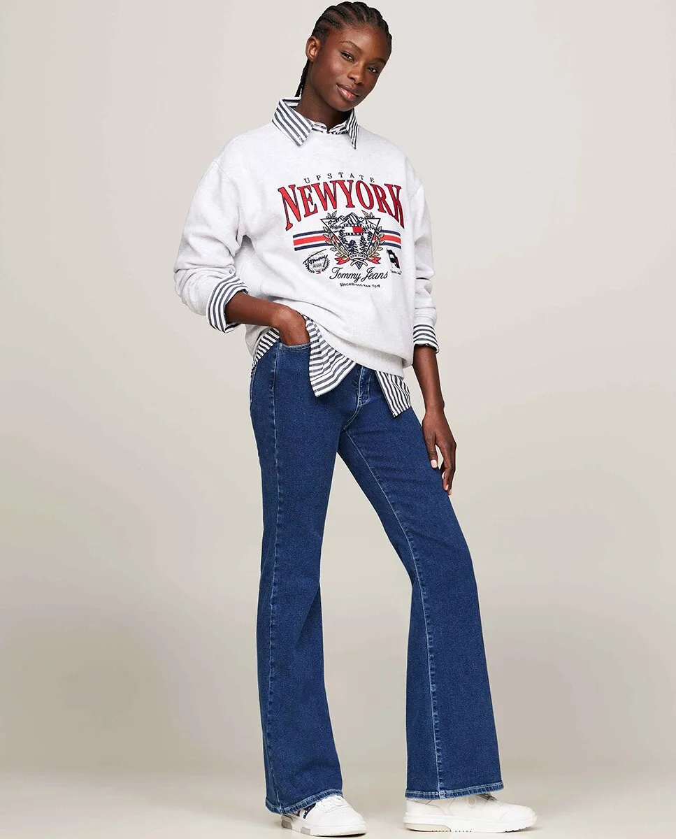 

Женские джинсы с высокой посадкой Sylvia Tommy Jeans, цвет Azul Índigo