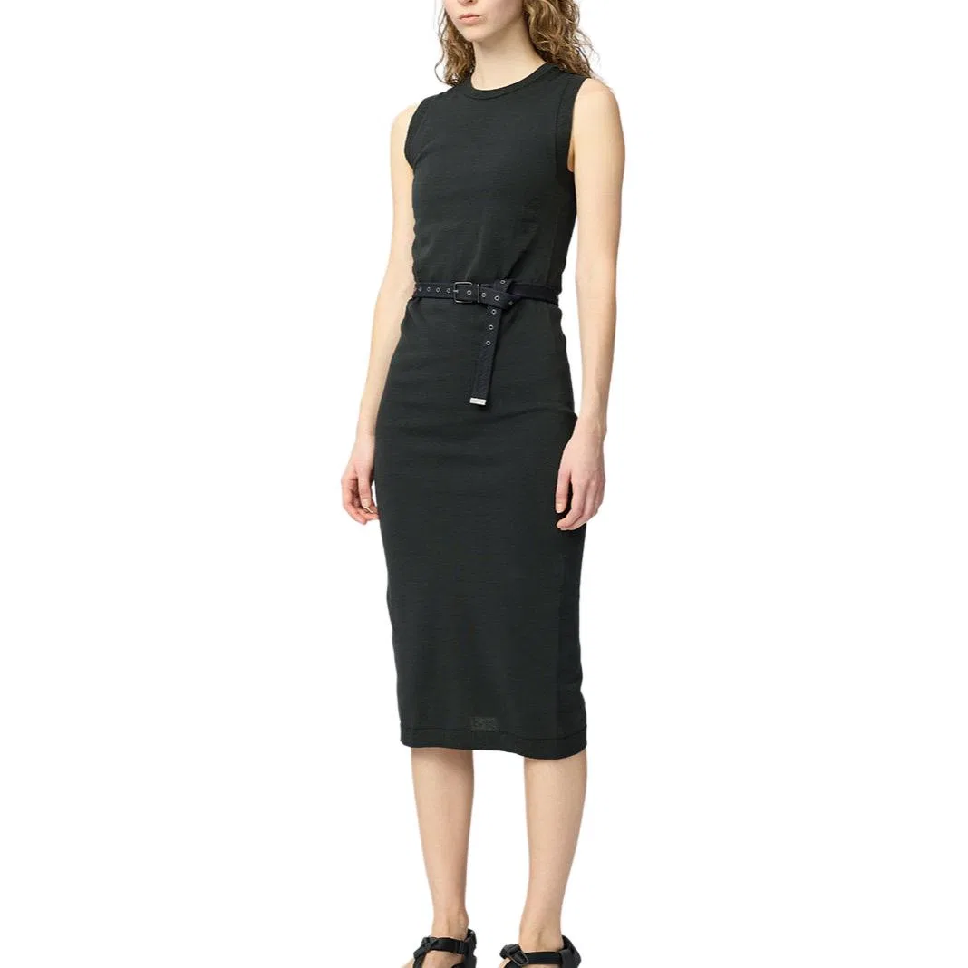 Платье без рукавов U Collection SS26 Women's UNIQLO, Black — фото 3
