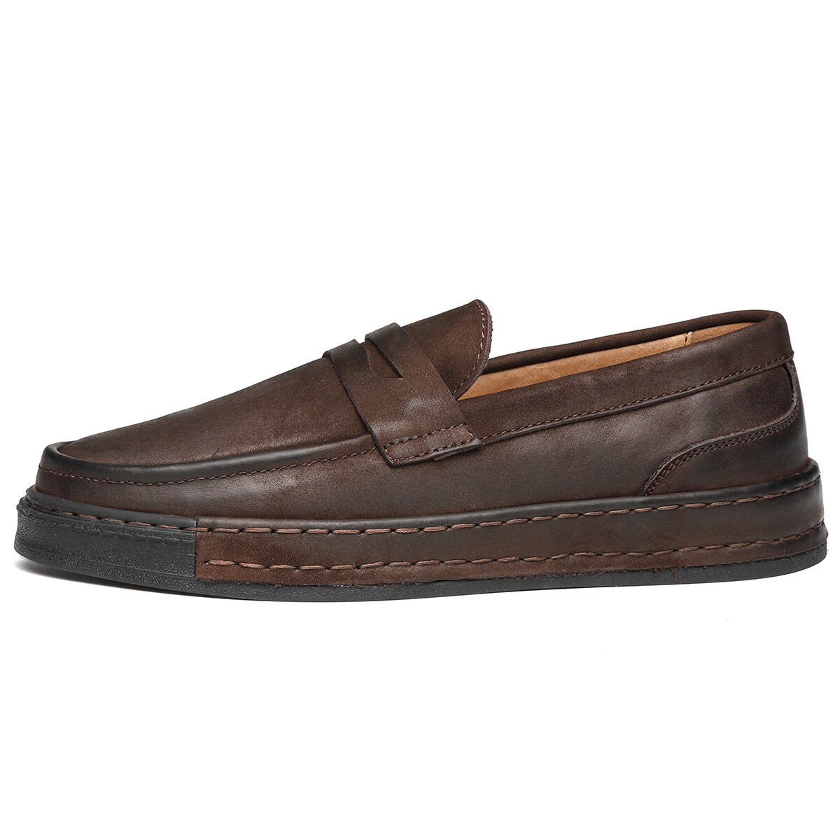 

Лоферы мужские с низким верхом Diengrley, темно-коричневый