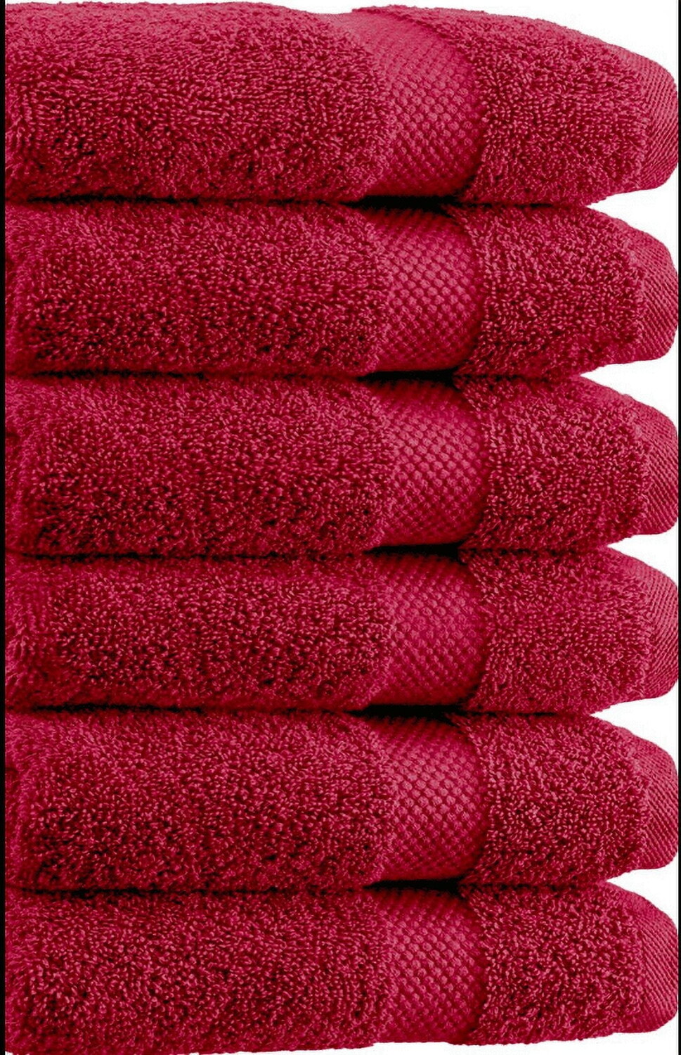 

Банные полотенца SPRINGFIELD LINEN Premium 27 х 54 дюйма 6 шт, бордовый